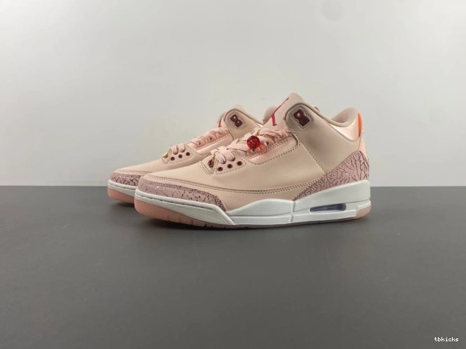 Rep TBK Jordan Air 3 HJ0178-600 Day (W) Valentines 0817